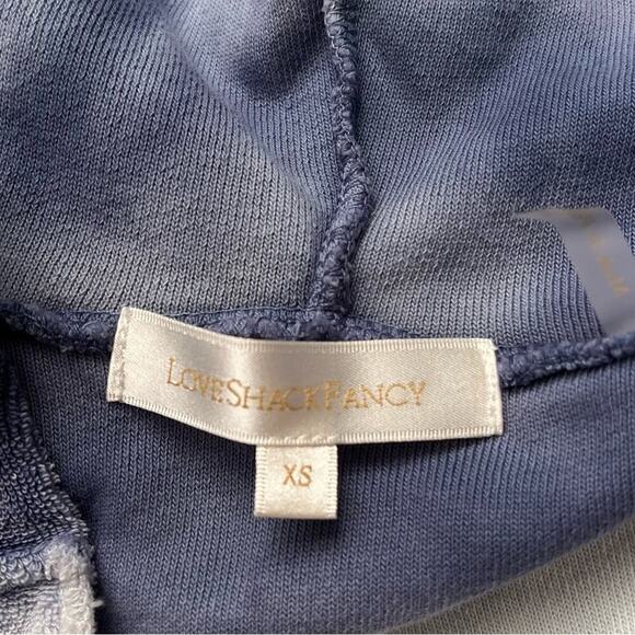 LoveShackFancy Kirby Tie Dye Terrycloth Hoodie - Picture 8 of 9